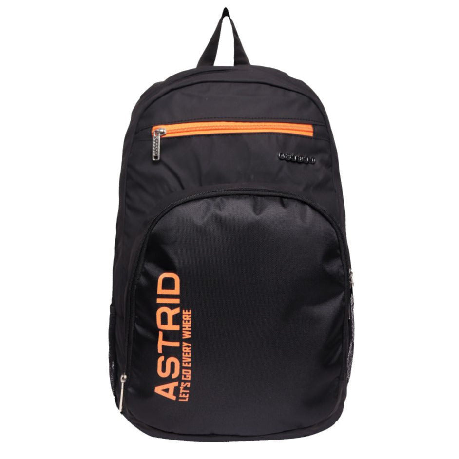 EDOSSA Large Capacity Black Backpack - Oxford Cloth, Water-Resistant, Multiple Pockets, Travel & Daily Use