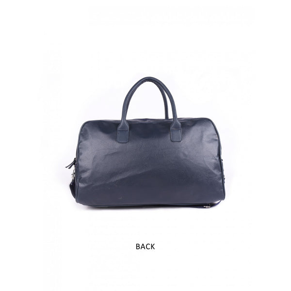 Pu Blue Color Luguage Bag Medium Size