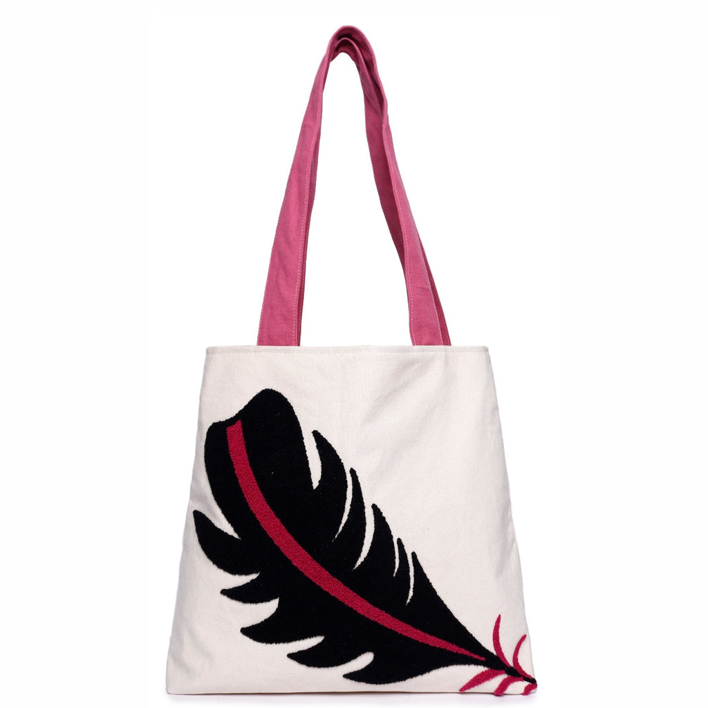 ASTRID Natural  Cotton Canvas  shoulder bag