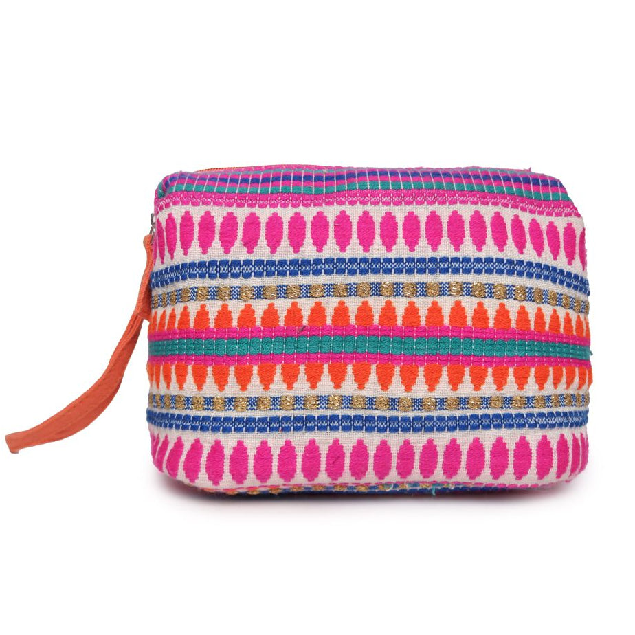 "ASTRID MULTI DHURRY  MAKE UP POUCH/KIT SMALL SIZE