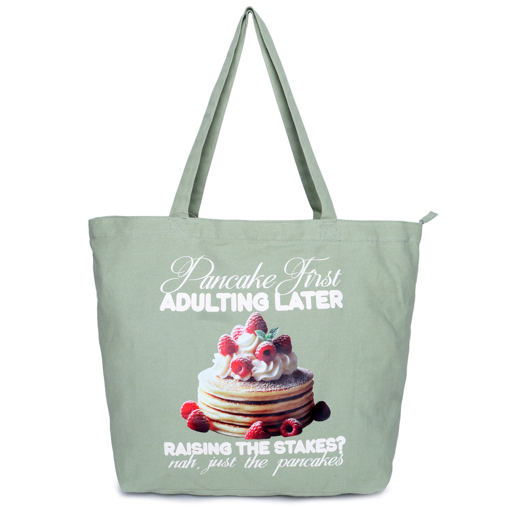 ASTRID DTF Print Cotton Canvas  shoulder bag