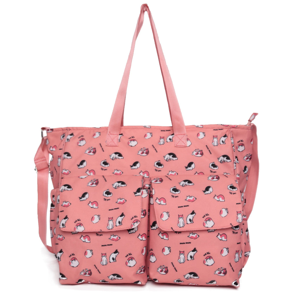 ASTRID Printed Baby Diaper Bag for Mother for Travelling with Mat