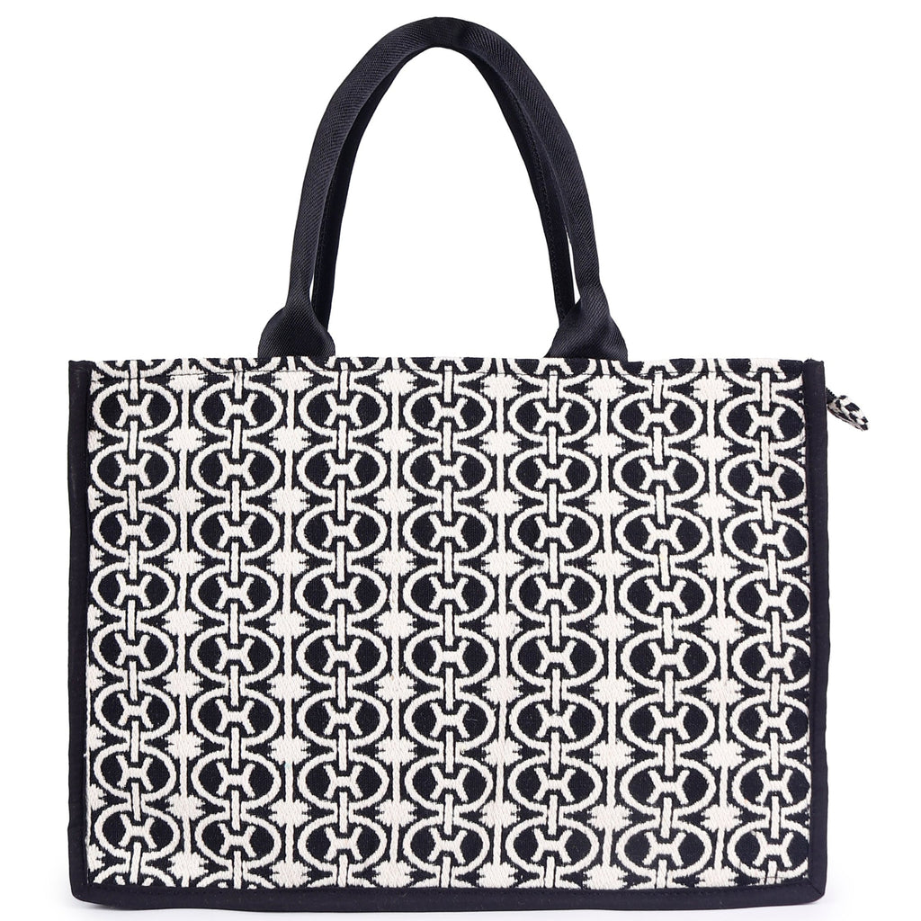 ASTRID Multi Color Tote Bags With Webbing  Handle