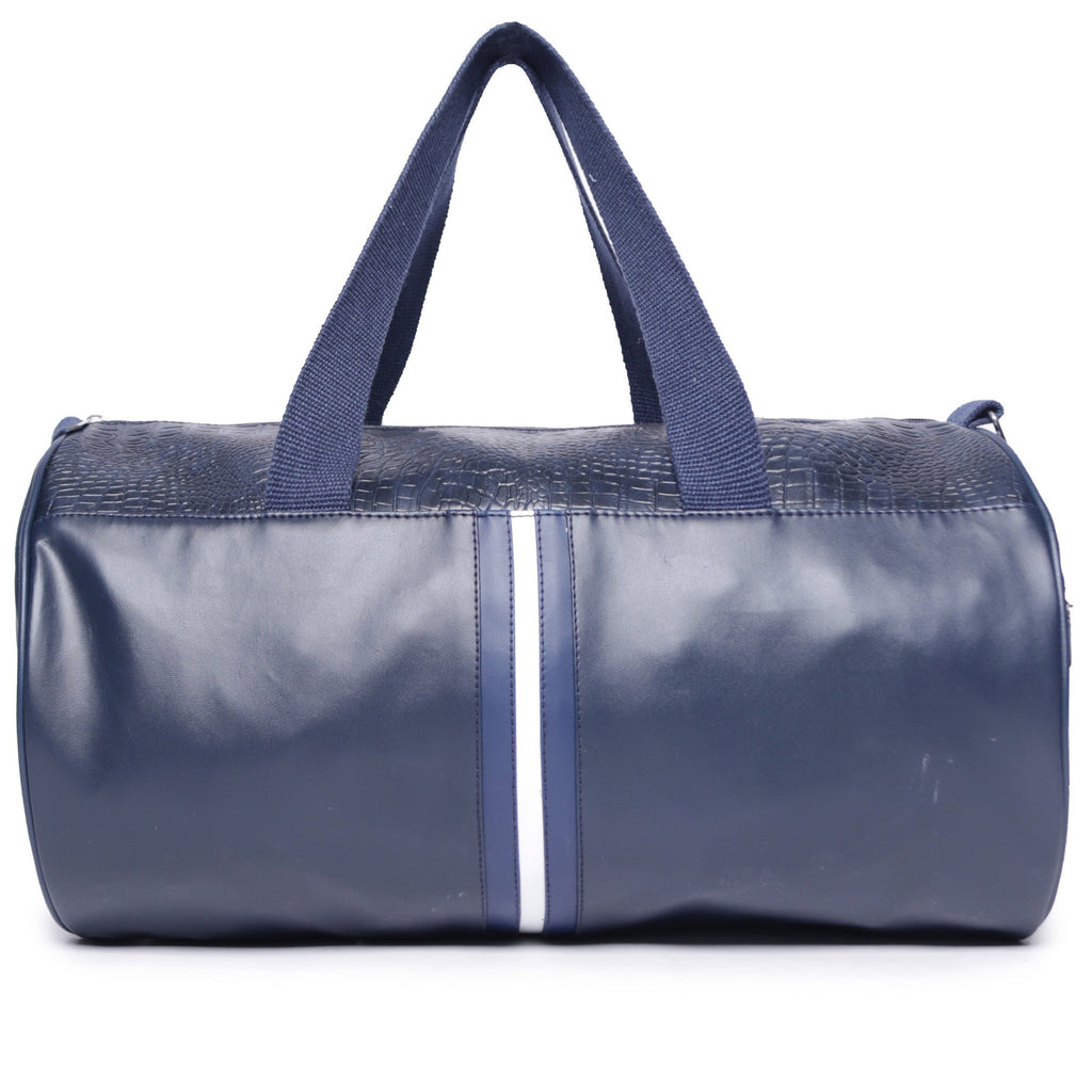 ASTRID Pu Duffle Bag with Nylon Webbing Shoulder Handle