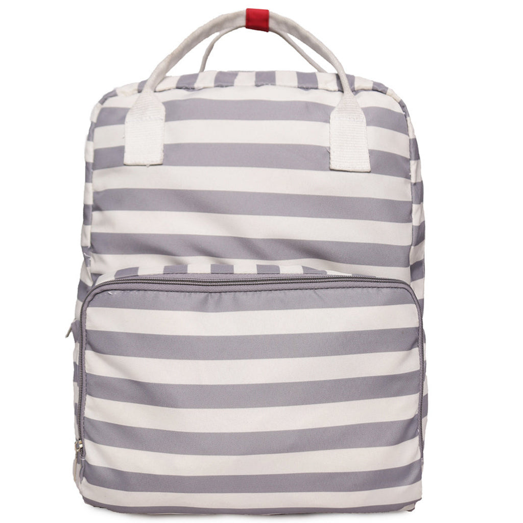 Grey/White Girls  Backpack