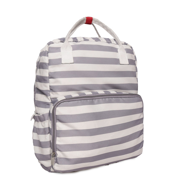 Grey/White Girls  Backpack