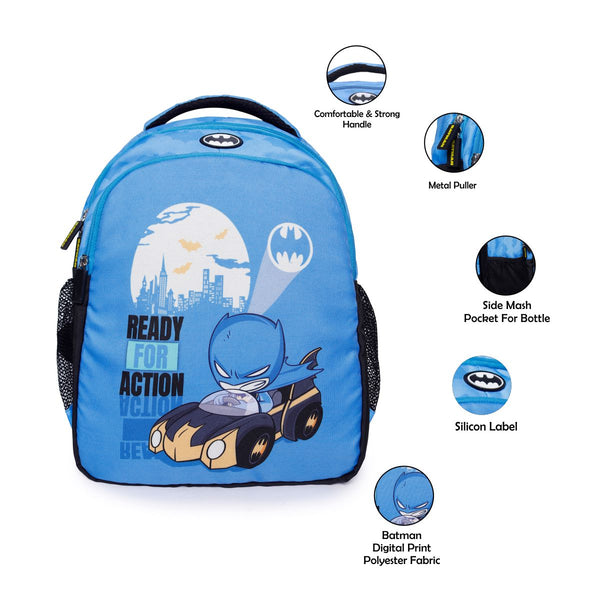 ASTRID Multi Blue Color Kids Spider  BackPack