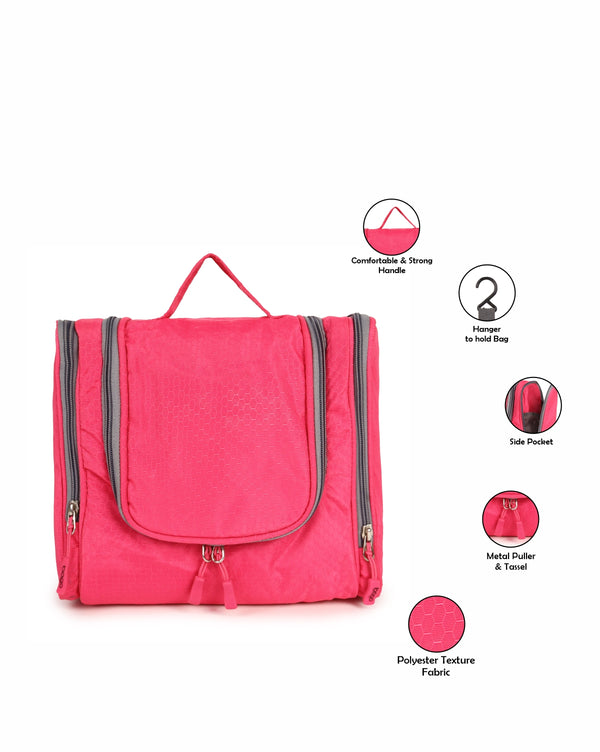ASTRID Pink  Toiletry Bag