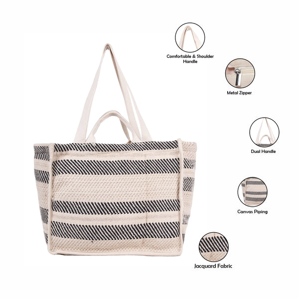 ASTRID Shopper Bags With webbing Handle