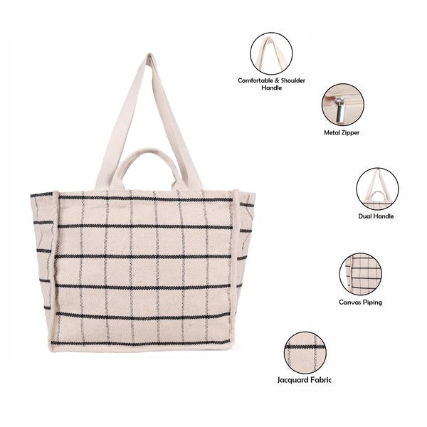 ASTRID Shopper Bags With webbing Handle