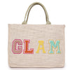 Towel Embroidery Cotton Slub Shopper Bag