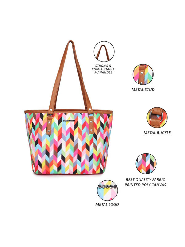 Multi Color Shopper Bags