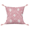 Pink/Natural Aztec Cushion Cover With Filler ( 16 X 16 Inches )