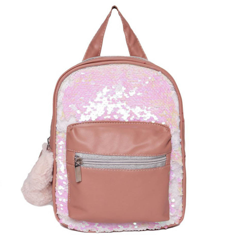Sequin,Pu Girls / Kids Backpack Small Size