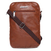 Brown High Quality Pu Materil Sling Bag