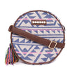 Multi Colour Round Sling Bag