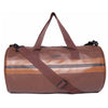 Pu Duffle Bag With Nylon Webbing Shoulder Handle