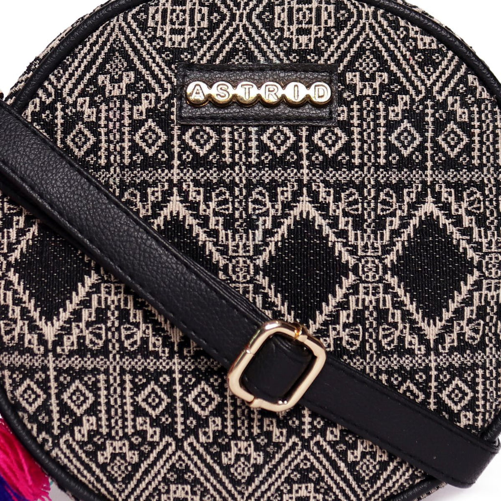 INDHA Cycle Hand Embroidery Work Denim Black Colour Ethnic Sling Bag for  Girls/Women - Curated online shop for handcrafted products made in India by  women artisans