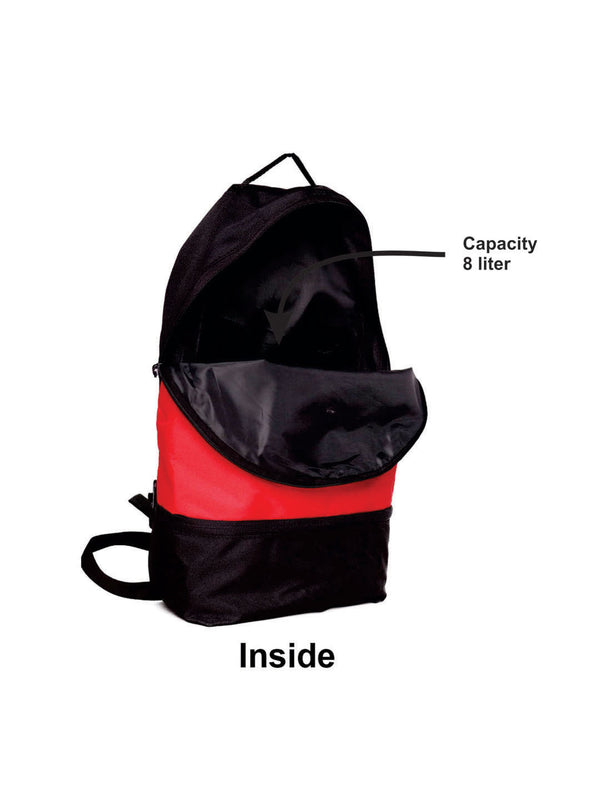 8 Ltrr. Red Sports Backpack