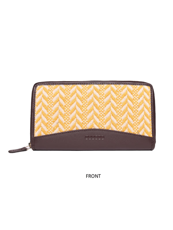 Printed Polycanvas Wallet/Travel Pouch