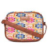 Muti Color Jacquard Womens Sling Bag Medium Size