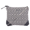 Black & White Textured Cotton Girls Sling